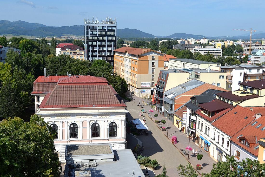 Poprad – Námestie sv. Egídia